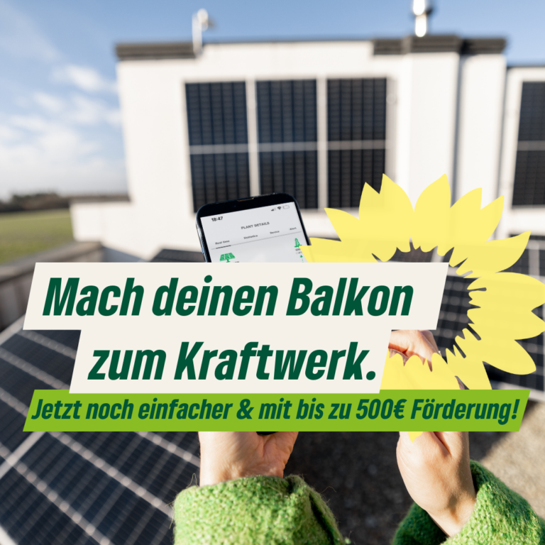 Balkonkraftwerke: Jetzt auch für Mieter*innen!