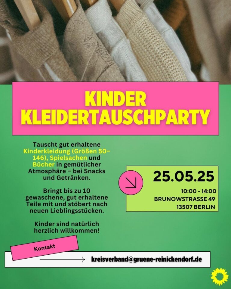 Kinder Kleidertauschparty