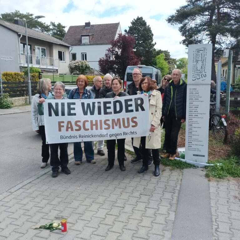 80 Jahre Befreiung vom Nationalsozialismus – Gedenken an wenig bekannten Orten (Sonderführung mit dem Museum Reinickendorf)