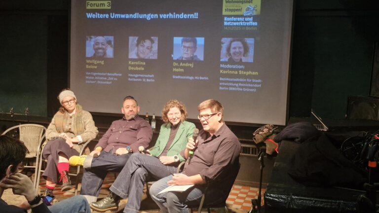 Pressespiegel: Konferenz Wohnungsnot stoppen, Rad-Demo