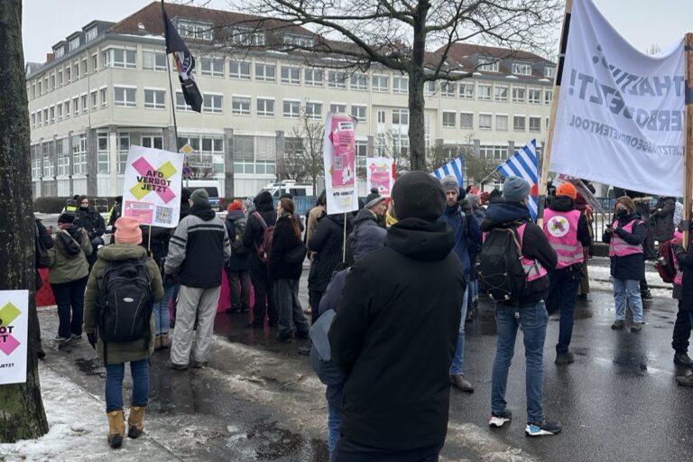 „Bündnis Reinickendorf gegen Rechts“ beteiligt sich an den Protesten gegen die Gründung des Berliner Landesverbandes der AfD-Jugend „Generation Deutschland“