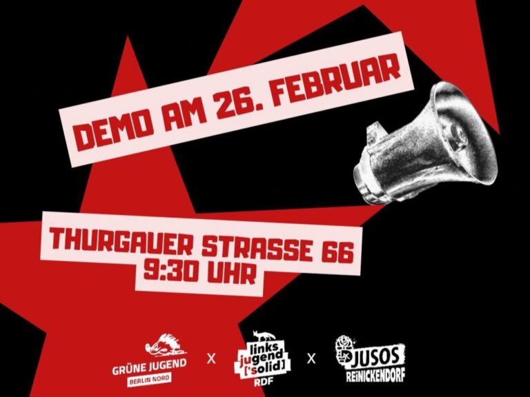 Keine Bühne für Rechtsextreme! – Grüne Jugend, Linksjugend und  Jusos gegen Podium mit der AFD