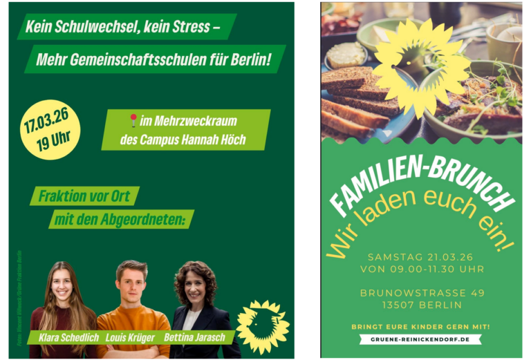 Veranstaltungen im März