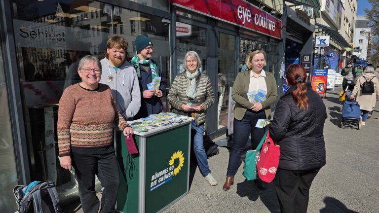 Unsere Direktkandidat*innen unterwegs in Reinickendorf