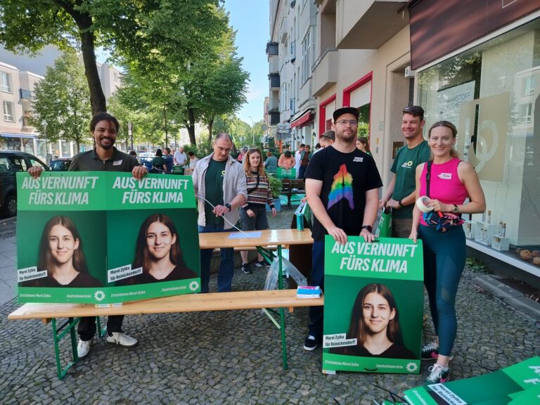 Plakatierstart in Reinickendorf