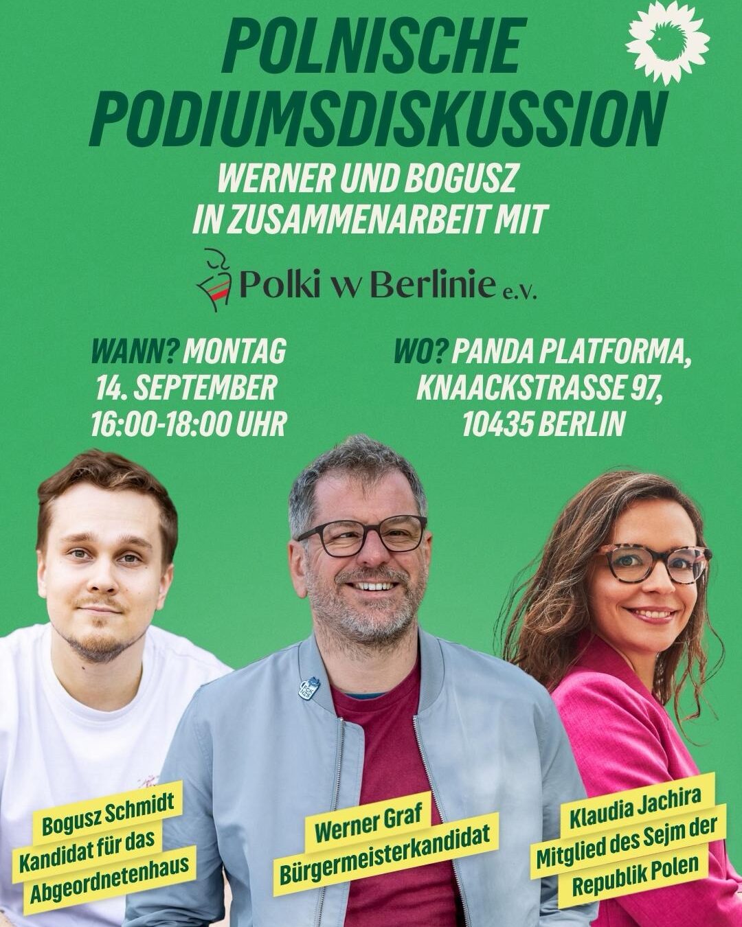 Polnische Podiums Diskussion